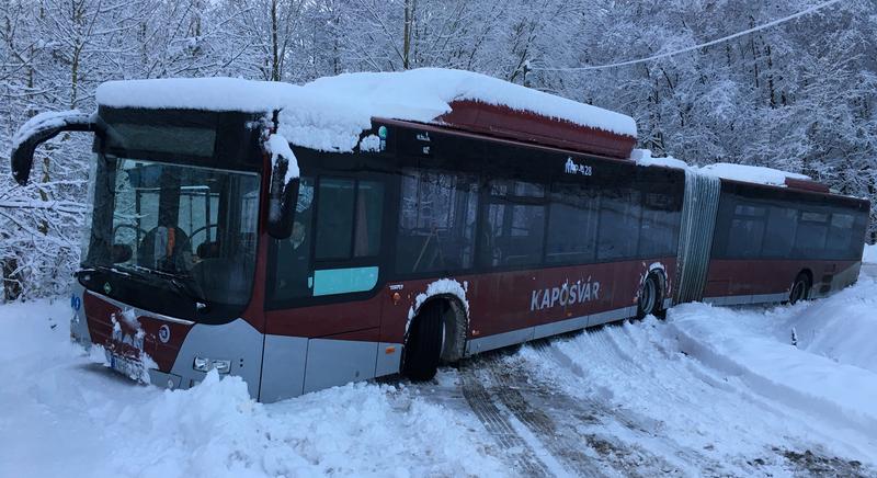 Nem mindenhova jutnak el a kaposvári buszok
