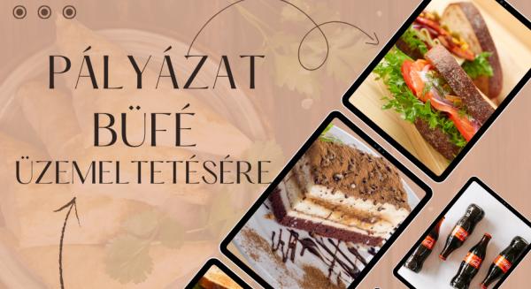 „Hidegkonyhás büfé üzemeltetése 2026” pályázat