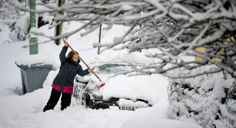 Itt esett most a legtöbb hó Magyarországon – Meglepő helyen dőlt meg a téli csúcs