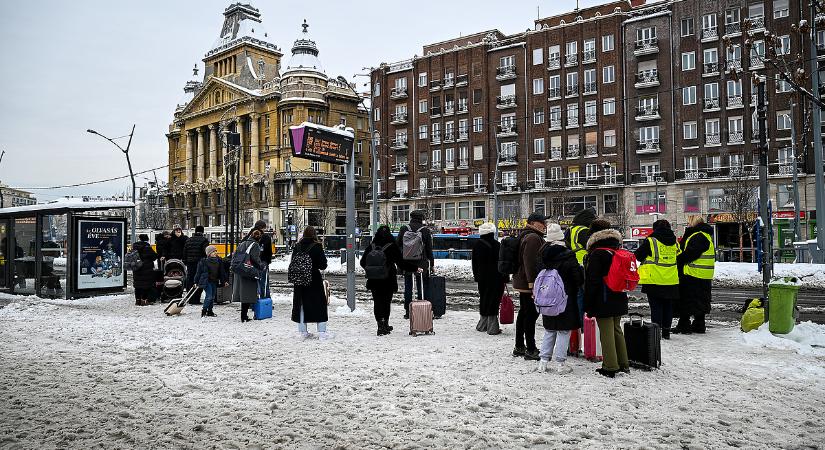 A MOHU az Operatív Törzzsel együttműködve biztosítja a hulladékszállítást a hóhelyzetben is