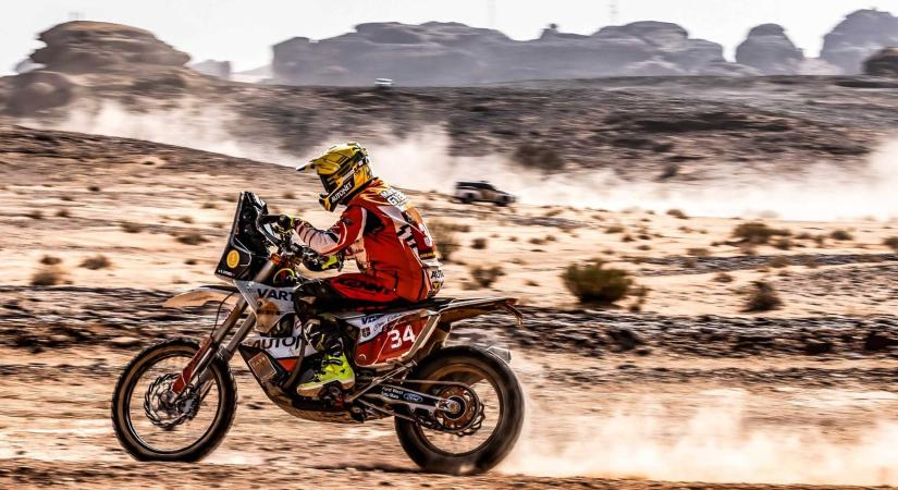 Dakar-rali: Gyenes a 40. helyen zárta a hatodik szakaszt