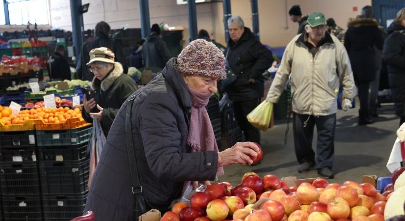 Januári árak: nem a hideg volt a legextrémebb a kaposvári piacon