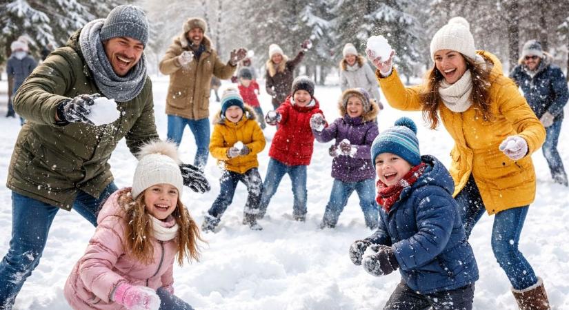 Óriási közösségi hócsatát tartanak szombaton, ha imádod a havat, ott a helyed!