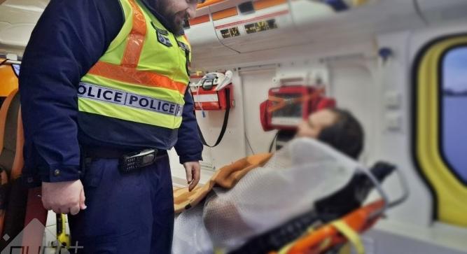 Rendőrök mentettek meg egy fiatal férfit a fagyhaláltól