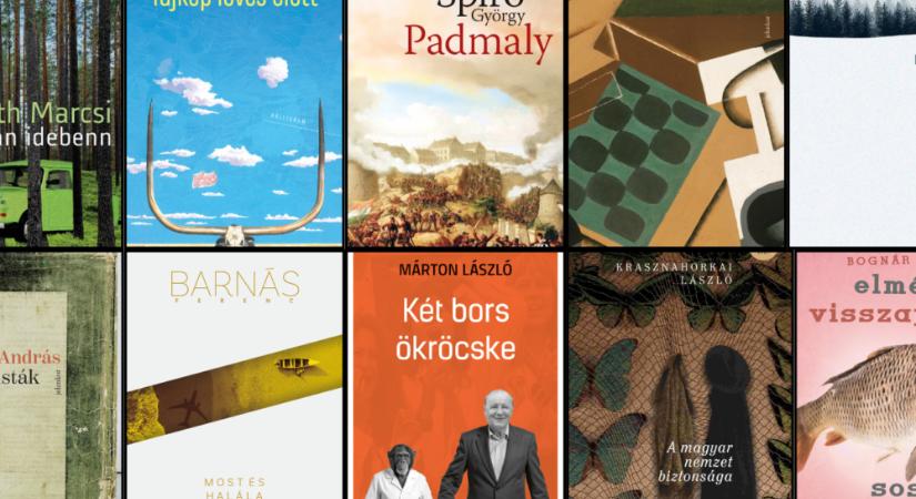 2025 magyar KULTprózakötetei (TOP 10)
