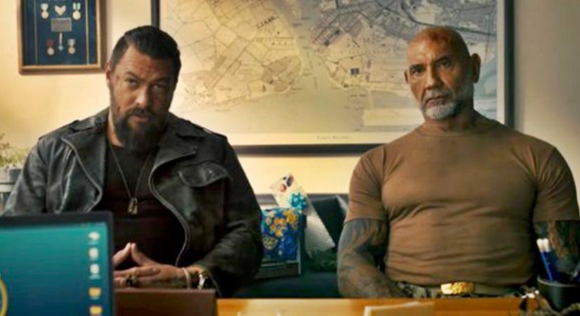 Jason Momoa és Dave Bautista közös haver-filmmel jelentkezik – Itt az első előzetes hozzá!