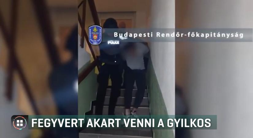 Fegyvert akart venni az angyalföldi gyilkosság gyanúsítottja