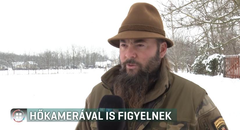 Elzárta a tanyát a hó a külvilágtól