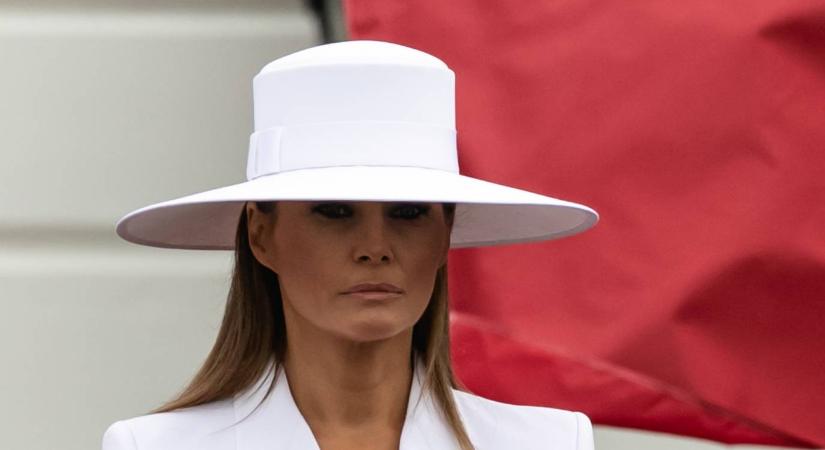 Kiderült, Melania Trump ezért visel gyakran kalapot