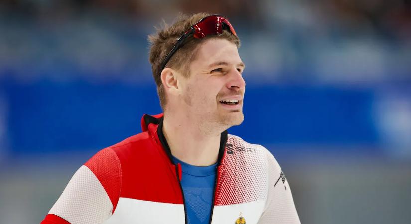 Gyorskorcsolya Eb: Bejczi Botond 18. lett 1000 méteren