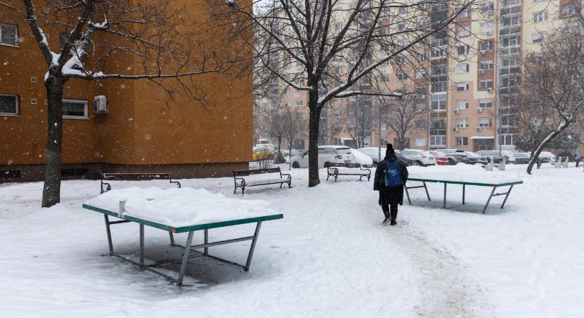 Szombaton nem, de vasárnap még eshet egy kis hó