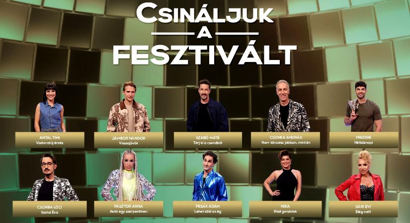 Jön a Csináljuk a fesztivált! utolsó válogatója – ők lépnek fel 2026 második adásban