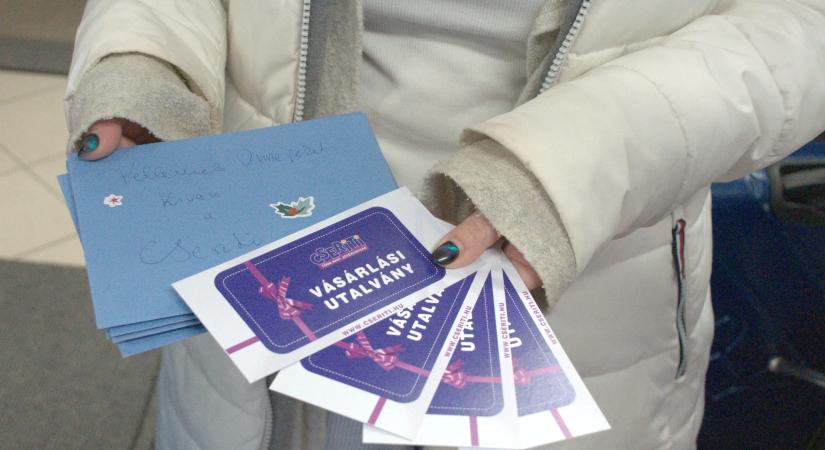 A Cseriti utalványaival varázsoltuk szebbé a karácsonyt