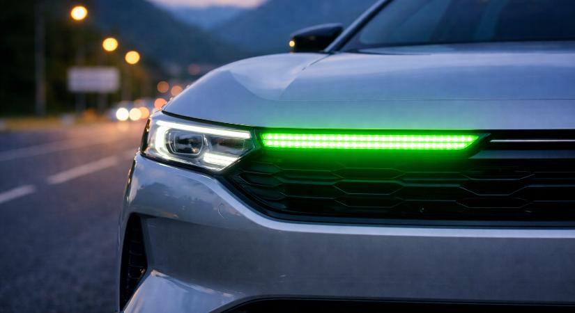 Zöld jelzés elölről, vörös hátulról; a „jövő” féklámpái már Szlovákiában vannak