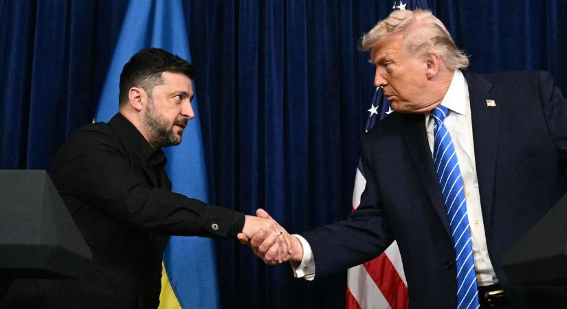 Zelenszkij szerint Trumpnak szabadkereskedelmi megállapodást kellene kötnie Ukrajnával
