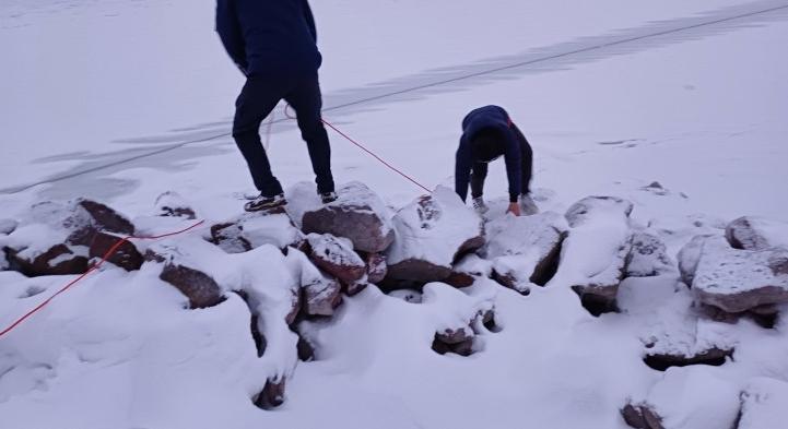 A Balaton jegére ment egy férfi, megbüntették a rendőrök