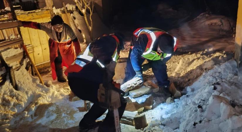 Mínusz 16 fokban érkezett a segítség: négyen menekültek meg a fagyhaláltól a polgárőröknek hála