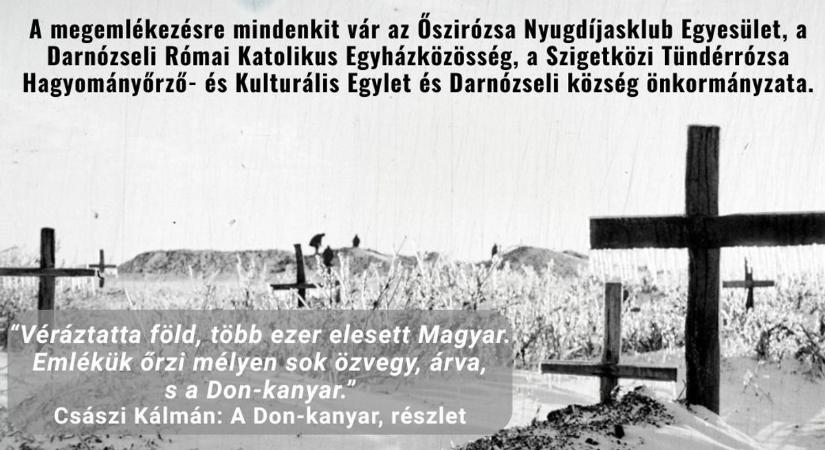 Doni megemlékezés Darnózseliben