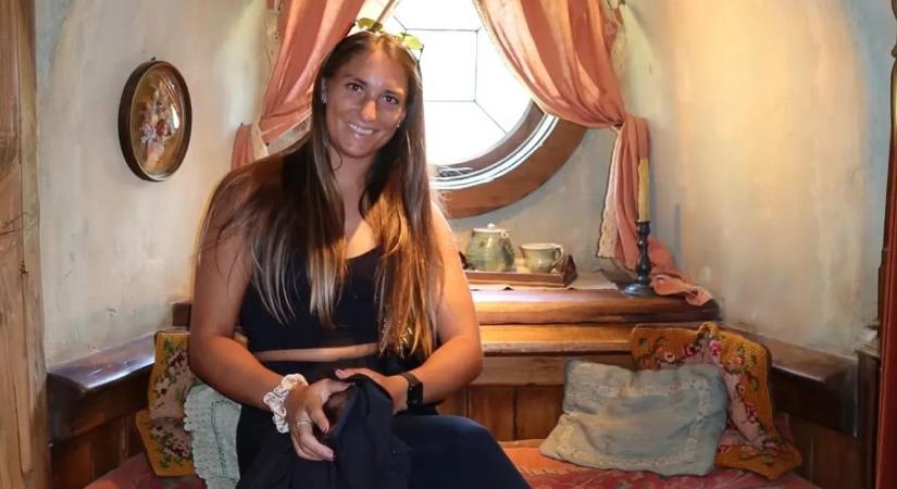 Hobbitnak érezhette magát egy kis időre a dögös magyar sportolónő – képek