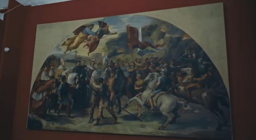 Száz év után újra látható Haan Antal Attila-festménye