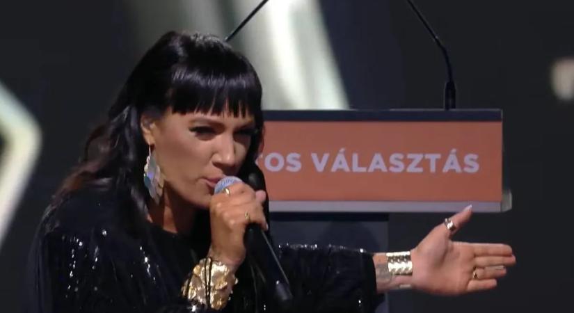 Ezt nevezik erős kezdésnek: Tóth Gabi felperzselte a Fidesz-kongresszus színpadát