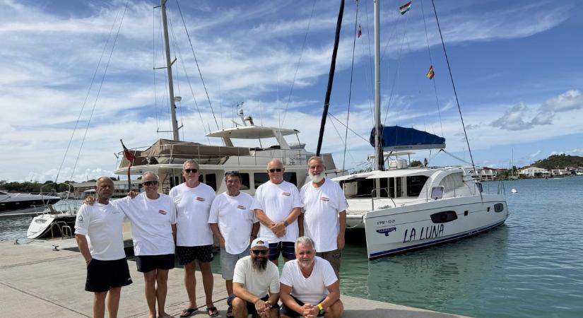 Két éve vitorlázott először, most 69 évesen átkelt az Atlanti-óceánon a szegedi plasztikai sebész