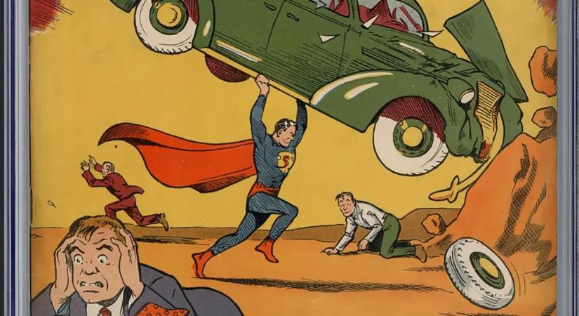 Ötmilliárd forintnyi összegért kelt el az első Superman-képregény, amit korábban elloptak Nicolas Cage-től