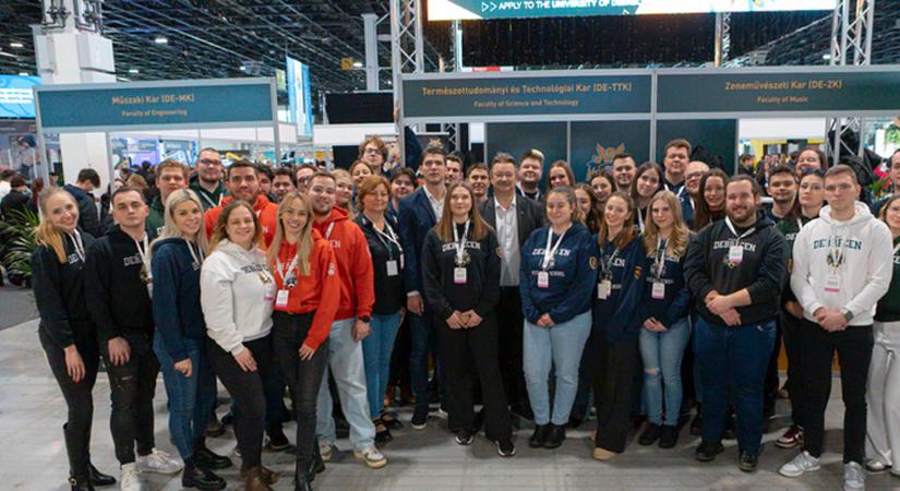 A Debreceni Egyetem összes kara bemutatkozott az Educatión