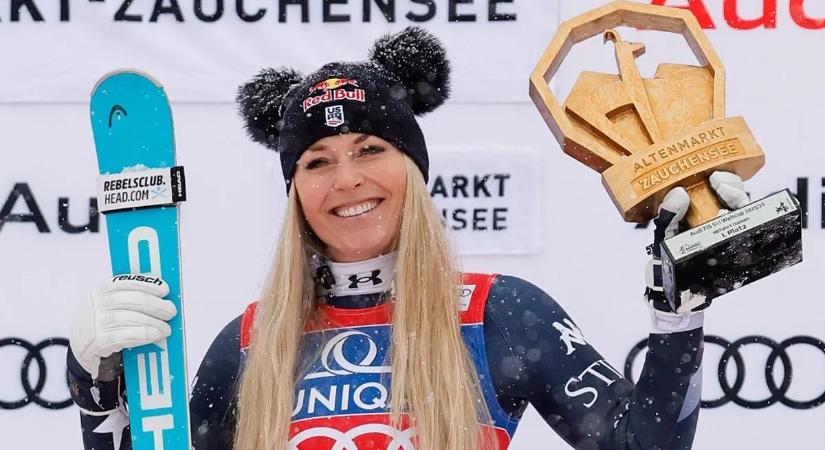 Lindsey Vonn újabb vk-versenyt nyert
