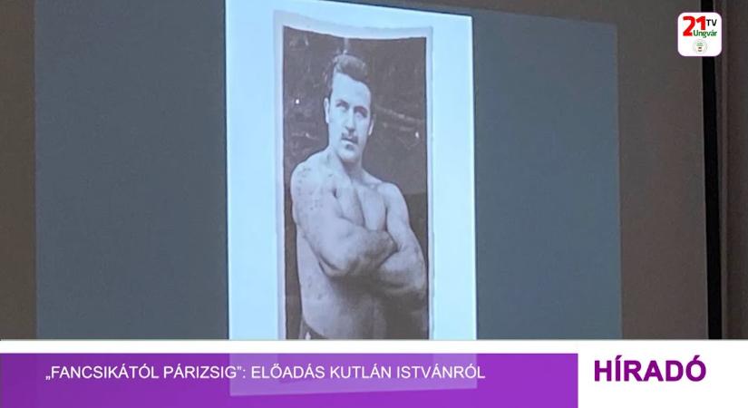 „Fancsikától Párizsig”: előadás Kutlán Istvánról (videó)