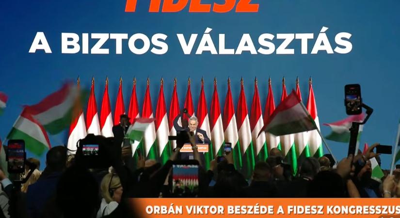Orbán Viktor: Barátaim, a győztes csapat itt áll előttetek