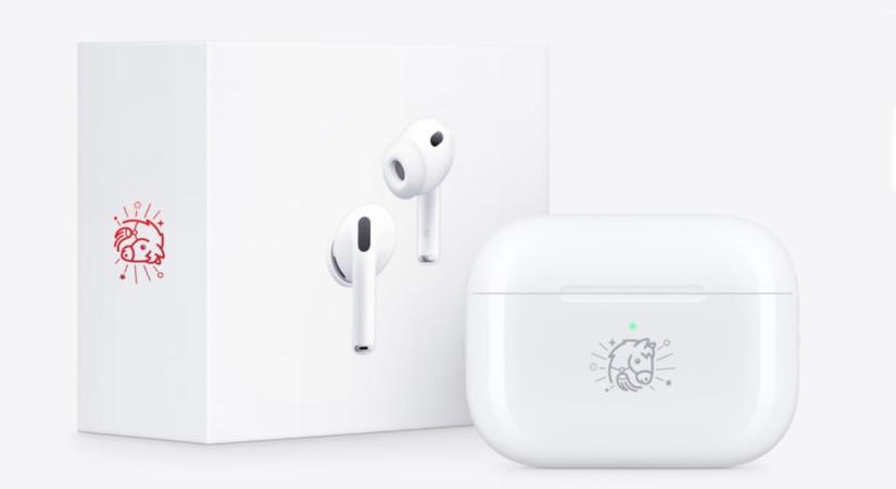 Csak kevesen nézhetik meg közelről: egy ló került az AirPods Pro 3 tokjára