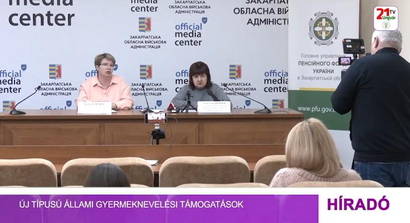 Új típusú állami gyermeknevelési támogatások (videó)