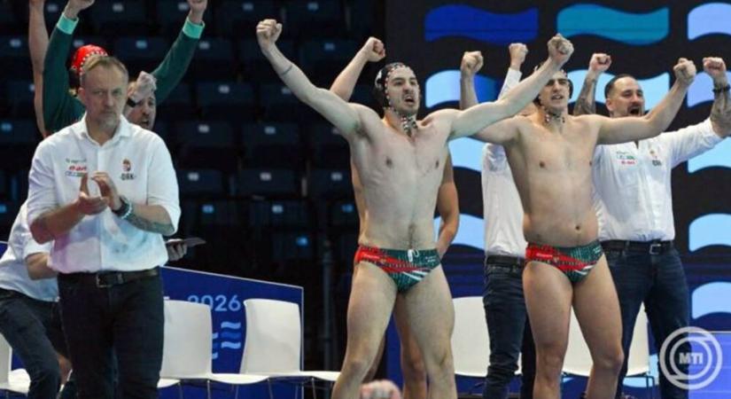 A vízilabda válogatott ismét megtette az első magabiztos lépést a csúcs felé