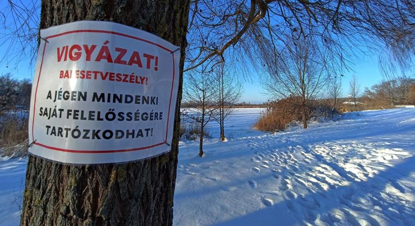 Ne dőlj be a jég csábításának! Egy rossz lépés, és tragédia lehet belőle