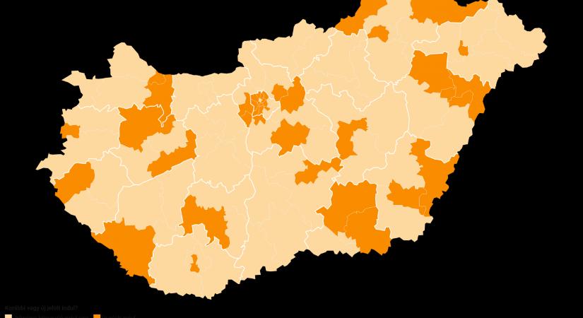 Térképre vittük a Fidesz jelöltjeit, egy miniszter is feltűnt az újak között