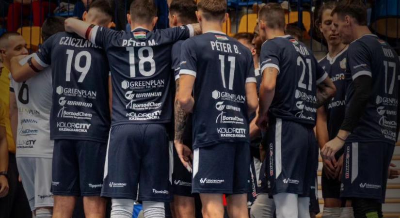 A Kazincbarcika 62 perc alatt nyert