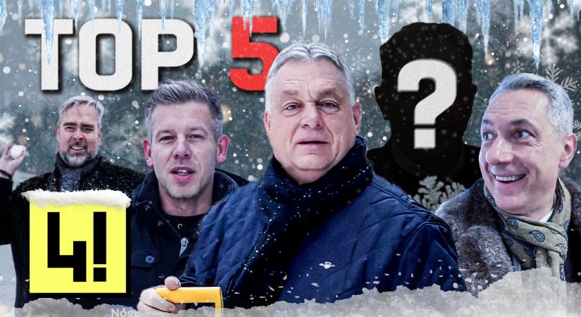 Top 5 politikusi pillanat a hóban