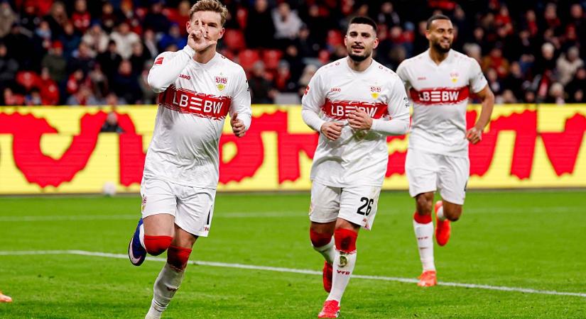 Bundesliga: komoly pofonba szaladt bele hazai pályán a Bayer Leverkusen! – videóval