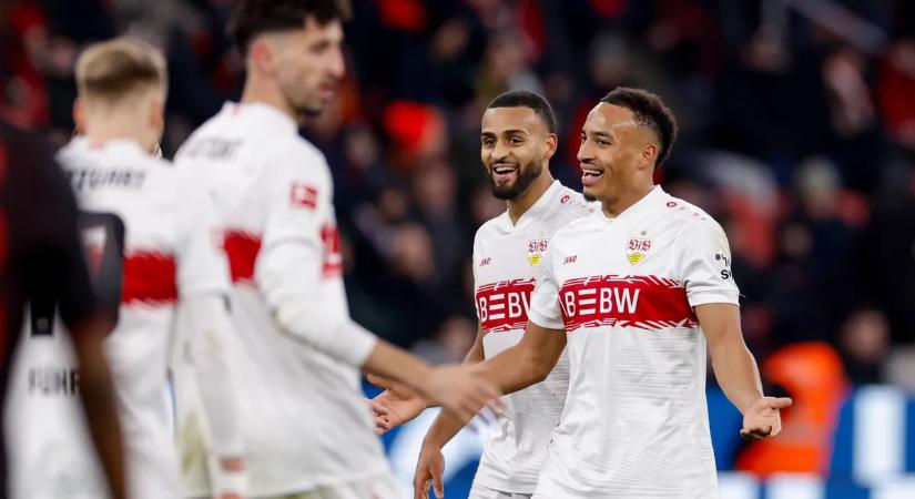 A Stuttgart idegenben ütötte ki a Bayer Leverkusent