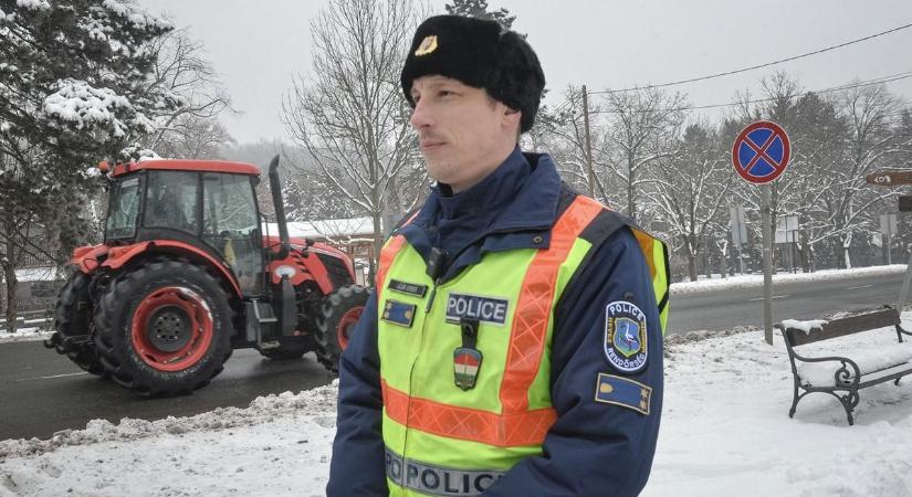 Csak óvatosan - hóból és rendőrből is sok van a Mátrában a hétvégén