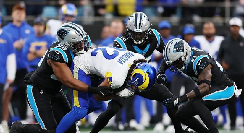 A Panthers megizzasztotta a Los Angelest, de a Rams jutott tovább – videó