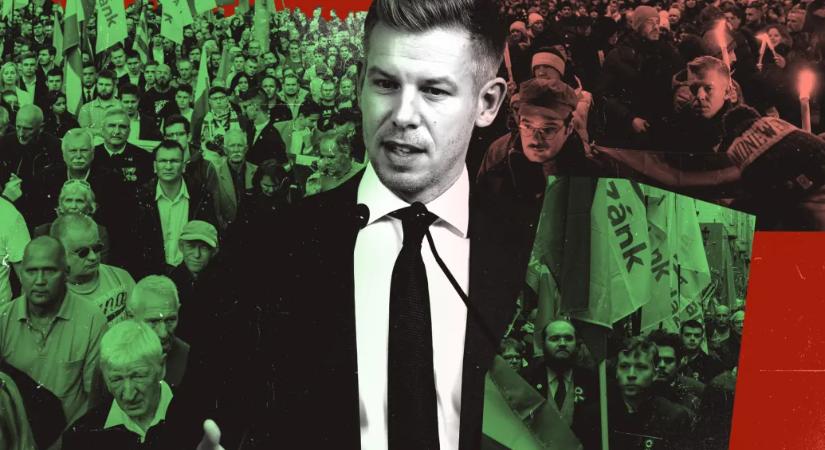 Miközben a Fideszt üti, Magyar Péter a Mi Hazánk szavazóit is simogatja