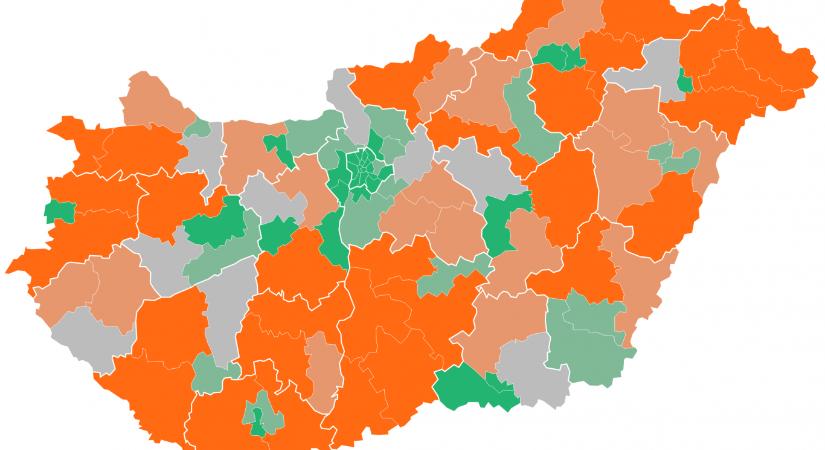 Kiszámoltuk, hol lehet esélye a Fidesznek és a Tiszának, sok helyen vérre menő küzdelem várható