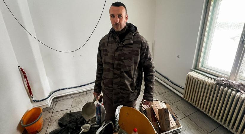 Romok, szemét és vizelet – Így hagyta el Töltéstavát a nyolcgyermekes család