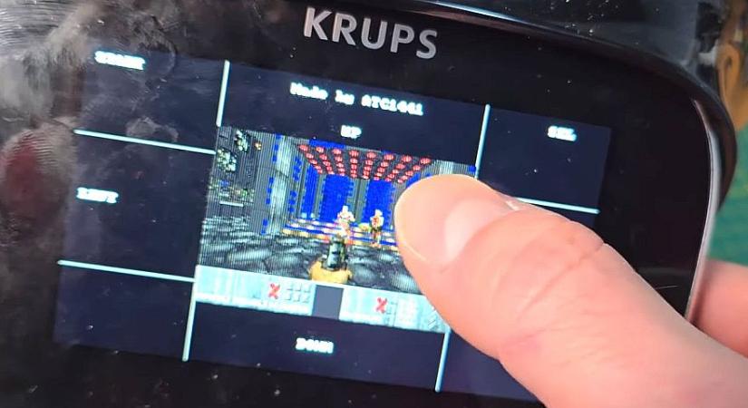 Már multifunkciós robotkuktán is játszható lett a Doom