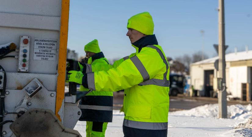 GYHG: A január 10-i rossz útviszonyok miatt néhány utcában szolgáltatás pótlásra lesz szükség