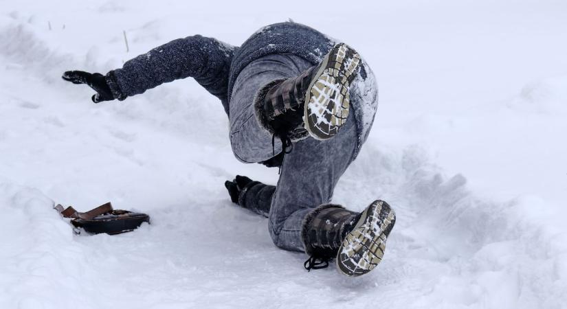 „Csak megcsúsztam...” – Ez az a pont, amikor már nem játék a tél