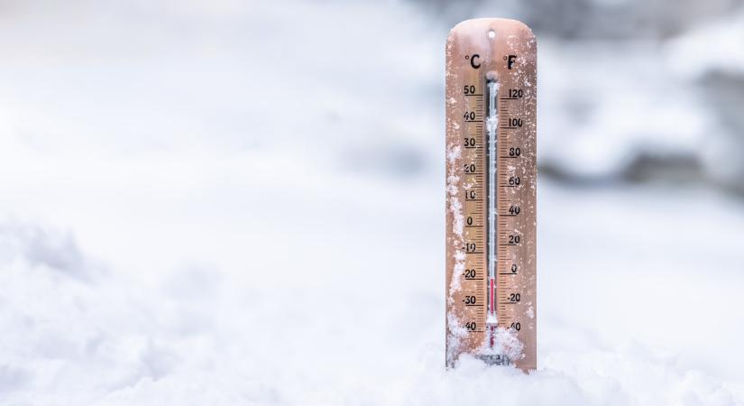 Beütött a dermesztő hideg: van, ahol -20 fokot is mértek