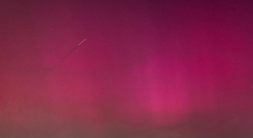 Megjelent a sarki fény Magyarországon